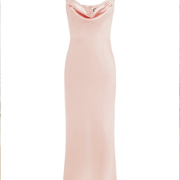 Chic Pink Maxi Dress - Picture 3 of 4